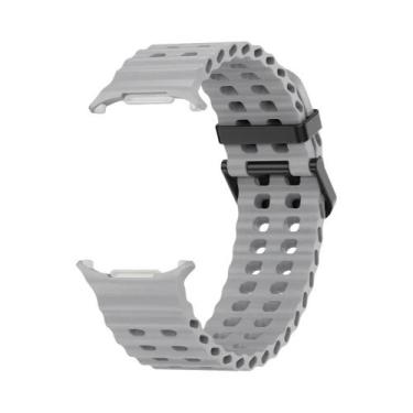 Imagem de Pulseira De Silicone Esportiva De 47mm Para Samsung Galaxy Watch 7 Ult