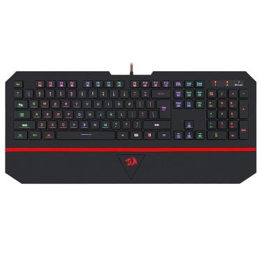 Imagem de Teclado Membrana Gamer Redragon Karura 2 RGB Preto