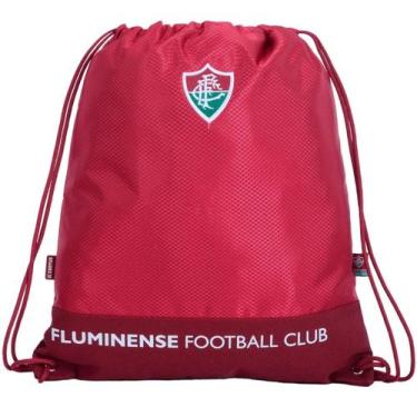 Imagem de Mochila Saco Futebol Time Fluminense Bolsa Esportiva Fitness - Xeryu S