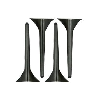 Imagem de Pernas de mesa, pernas de móveis de metal, pernas de móveis de banco, pernas de mesa de café, montagem fácil, pernas de jantar de móveis industriais DIY, para mesa de café moderna, mesa de jantar