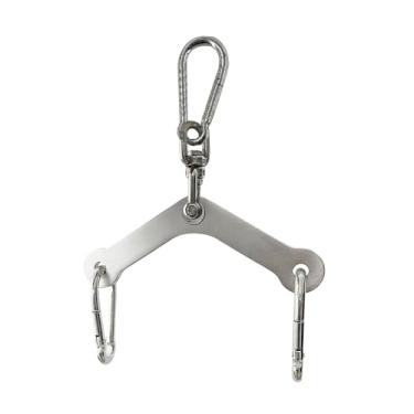 Imagem de RNXRZANK Conjunto de 4 Peças para Exercícios com Cabo, Aparelho de Tração com Montagem em aço Inoxidável, Ideal para Homens E Mulheres, Equipamento de Ginástic, Style B