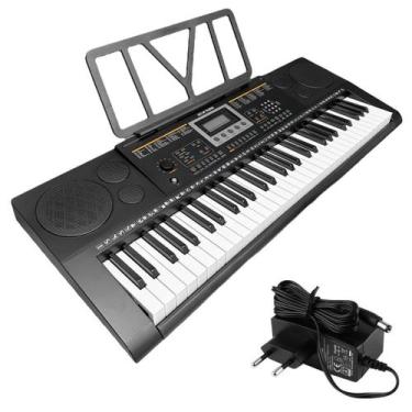Imagem de Teclado Piano Musical 61 Teclas 500 Ritmos E 80 Músicas - MXT