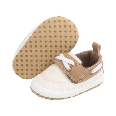 Imagem de Tênis De Lona Unissex Para Bebês Recém-Nascidos, Solado De Algodão Con