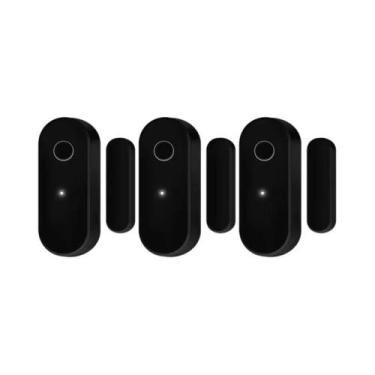 Imagem de Sensor De Porta E Janela Tuya Zigbee Para Casa Inteligente, Detector D