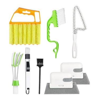 Imagem de Escova de limpeza de janela - Profissional portátil multifuncional | Escova de de janela, para banheiro, higiene diária, cozinha, local de trabalho, manutenção, casa, , estilo de