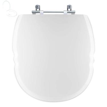 Imagem de Tampa Vaso Sanitário Poliester Acrilico Massima Branco Para Bacia Incepa