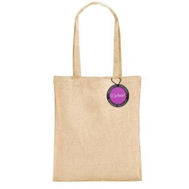 Imagem de Sacola Ecobag em Algodão Reciclado 37x41cm Lérida TopGet-Unissex