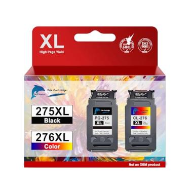 Imagem de GoToners 275XL 276XL compatível com Canon Ink PG-275 e CL-276 XL cartuchos de tinta, pacote combo funciona com PIXMA TR4720 TS3720 TS3522 TS3520 TS3722 TS3500 TR4722 TR4723 TR4700 impressora (1 preta