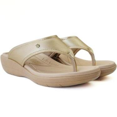 Imagem de Chinelo Dedos Piccadilly Anabela Conforto Plantar Anatômico-Feminino