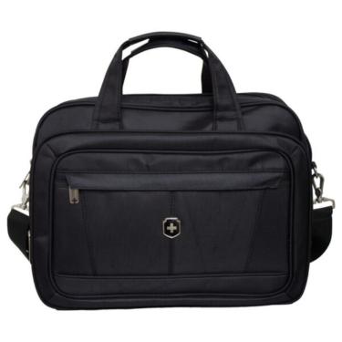 Imagem de Pasta De Trabalho Masculina Executiva Para Notebook Reforçada Impermeável Em Poliéster - Plus - Yin's Cor Ys33025