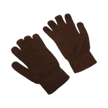 Imagem de Luvas De Inverno Quentes Com Tela Sensível Ao Toque, De Cinco Dedos, À