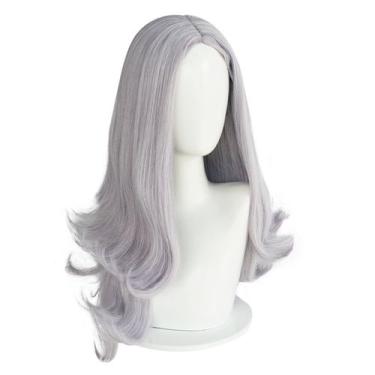 Imagem de Peruca de cosplay Hazbins Hotels Seras Synthetic Hair 68cm - yiweisai