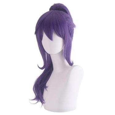 Imagem de Peruca de cosplay Asahinas Mafuyus Synthetic Hair 55cm para Halloween 