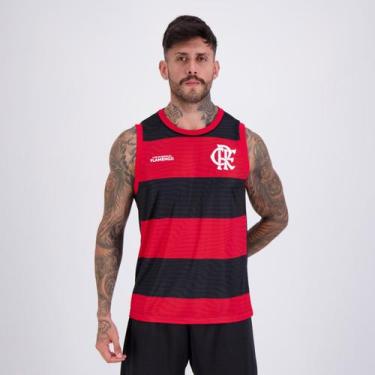 Imagem de Regata Flamengo Presença Listrada - Braziline, EG