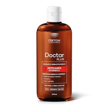 Imagem de Darrow Doctar Plus Shampoo Dermatológico Anticaspa Intensivo com Fórmula Sem Sulfato que Reduz Descamação, Coceira e Oleosidade e Protege a Fibra Capilar, 240ml