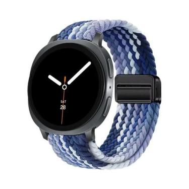 Imagem de Pulseira Magnética De Nylon Trançado Solo Loop De 40mm 44mm 46mm Para 