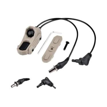 Imagem de Interruptor De Pressão De Dupla Função Com Lanterna Remota E Laser PEQ