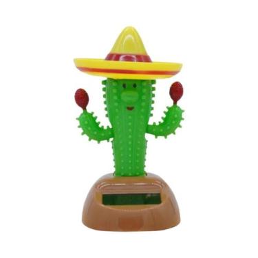 Imagem de Cacto De Cabeça Oscilante Fofo Para Carro, Decoração Criativa Para Int