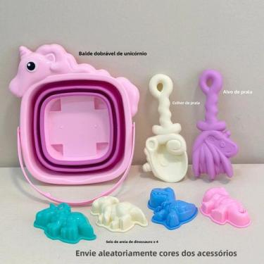 Imagem de Conjunto De Brinquedos De Praia Dobrável, Ferramentas Criativas Para A