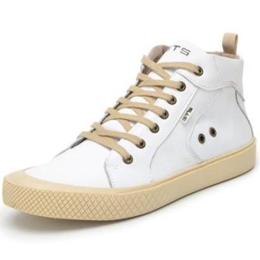 Imagem de Tenis Masculino Couro Cano Alto Francashoes TNS Urban NS-Masculino