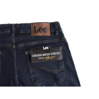 Imagem de Calça Jeans Lee Chicago Stone Elastano Tradicional  Stretch Masculino 