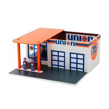 Imagem de Diorama Posto de Gasolina Union 76 1:64 Greenlight