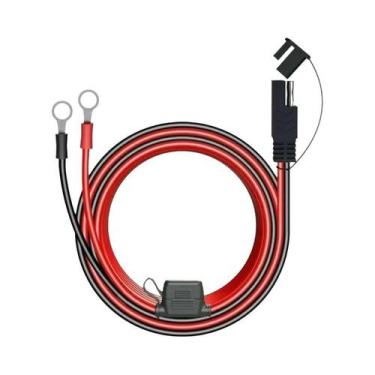Imagem de Cabo De Carregador De Bateria Para Motocicleta 12V Com Conector Rápido