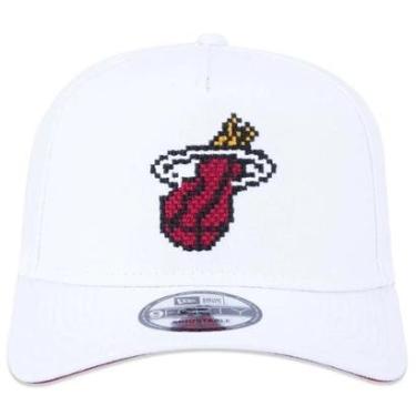 Imagem de BONÉ NEW ERA 940 MIAMI HEAT TECHNOLOGIC NBV23BON026 BRANCO-Masculino