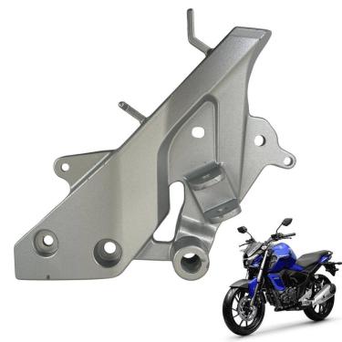 Imagem de Bacalhau Suporte Pedaleira Fazer 150 Fz15 2023 A 2025 Prata 