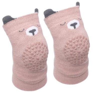 Imagem de Joelheira Antiderrapante Para Bebê Buba Confortável Proteção para os J