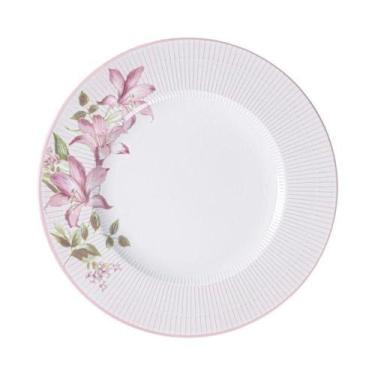 Imagem de Prato Raso Tramontina Poème 28cm Em Porcelana Decorada