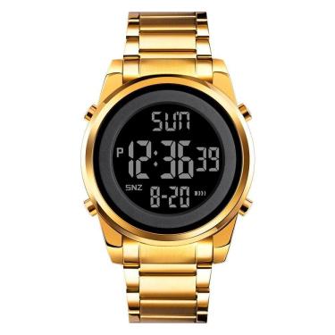 Imagem de Relógio Masculino Skmei Digital 1611 Dourado