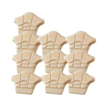 Imagem de Protetores De Calcanhar Ajustáveis Unissex, Palmilhas Confortáveis Par