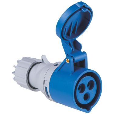 Imagem de Tomada de Acoplamento Industrial 2P+T 32 A 220-250 Vca 6 H Tramontina