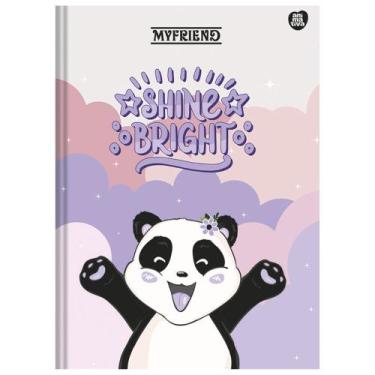 Imagem de Caderno Brochura Grande Universitário My Friend 48 Folhas Capa Dura An