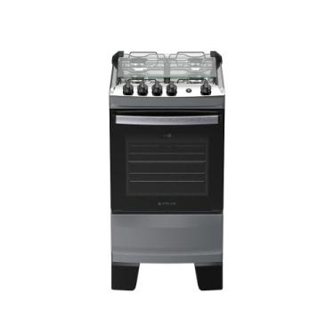 Imagem de Fogão 4 bocas Atlas Agile Up Automático Mesa Inox, TITANIUM