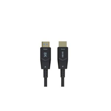 Imagem de Cabo HDMI 2.1 - 20 metros - 8K Full UltraHD 60Hz / 4K UltraHD 120Hz - 