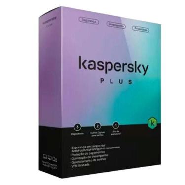 Imagem de Antivirus Kaspersky Plus 3 Usuarios