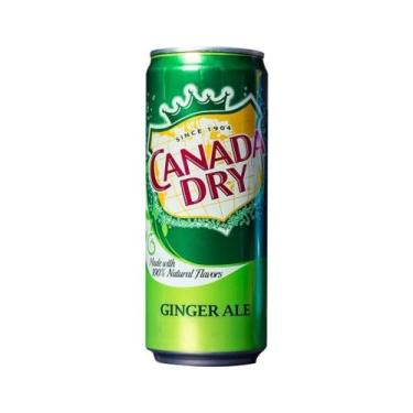 Imagem de Refrigerante Ginger Ale Canada Dry 330ml