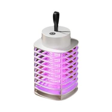 Imagem de Lâmpada Mata-Mosquitos Recarregável USB, Armadilha Elétrica Para Inset