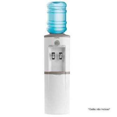 Imagem de Bebedouro de Água de Coluna Esmaltec Gelagua EGC35B com Compressor Bra