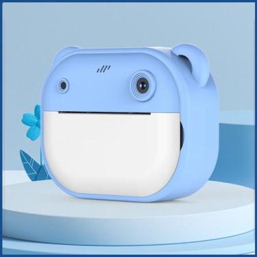 Imagem de Câmera Fotográfica Digital Infantil 1080p Impressao Instantanea Hoghak