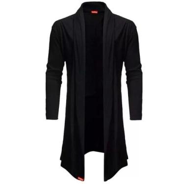Imagem de Blusa De Frio Cardigan Masculino Sobretudo Masculino Swag B22 - Vcstil