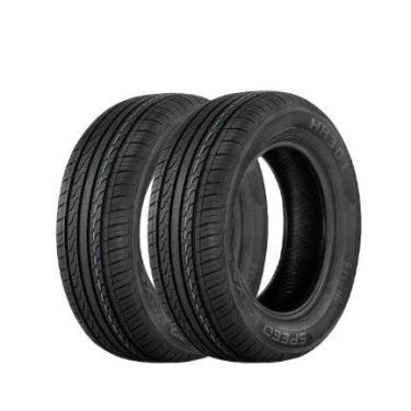 Imagem de Kit 2 Pneus SpeedMax Aro 15 195/65R15 91V HH301 SPM
