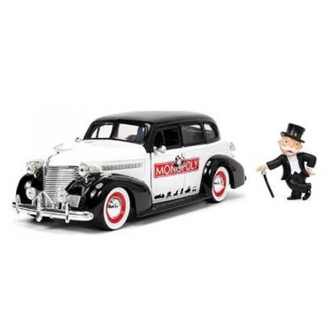Imagem de Chevrolet Master Deluxe 1939 com figura Mr. Monopoly Jada 1/24 - Jada 