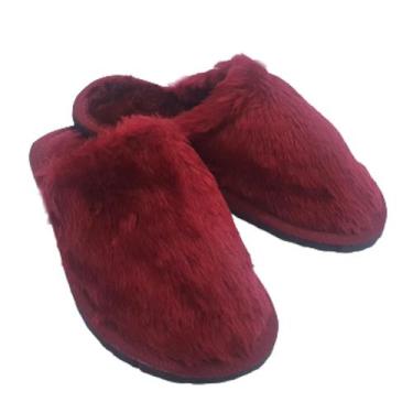 Imagem de Pantufa Feminina Masculina Chinelo de Quarto Pelucia Macia Leve BGx046