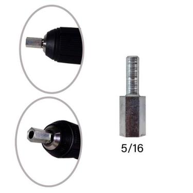 Imagem de Adaptador de Furadeira Disco hookit 5/16" M222 Milkit