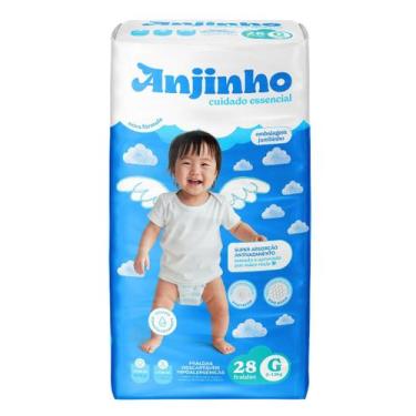 Imagem de Anjinho Fralda Descartável Jumbinho G c/ 28un