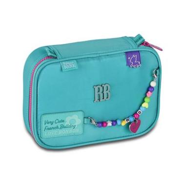 Imagem de Estojo Escolar Box Rebecca Bonbon RB24596 Clio Nylon 36 Elásticos