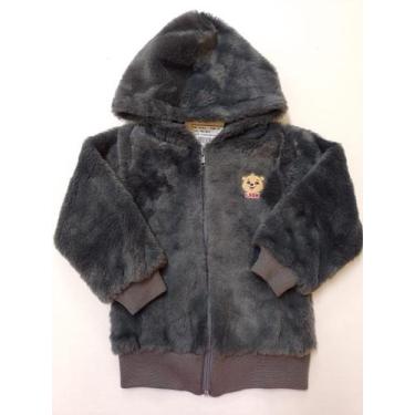 Imagem de Casaco Jaqueta Bebê Menino Pelo Inverno Forrado Lessa B8951 - Lessa Ki